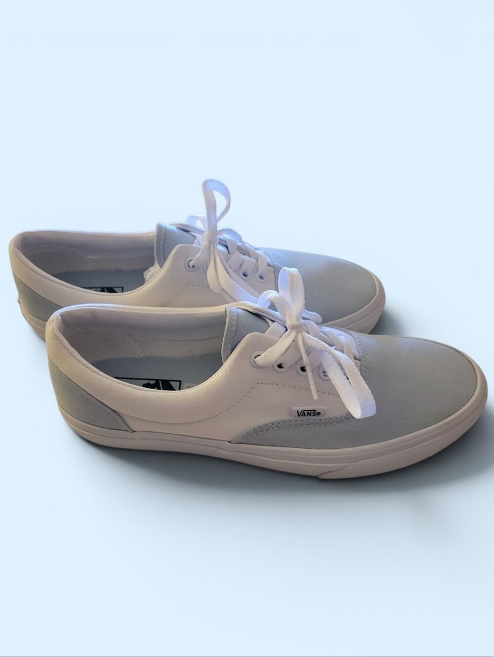VansEra Wear-Resistant Non-Slip Classic Casual Skate Shoes Blue White, Men's 9, - Picture 9 of 15